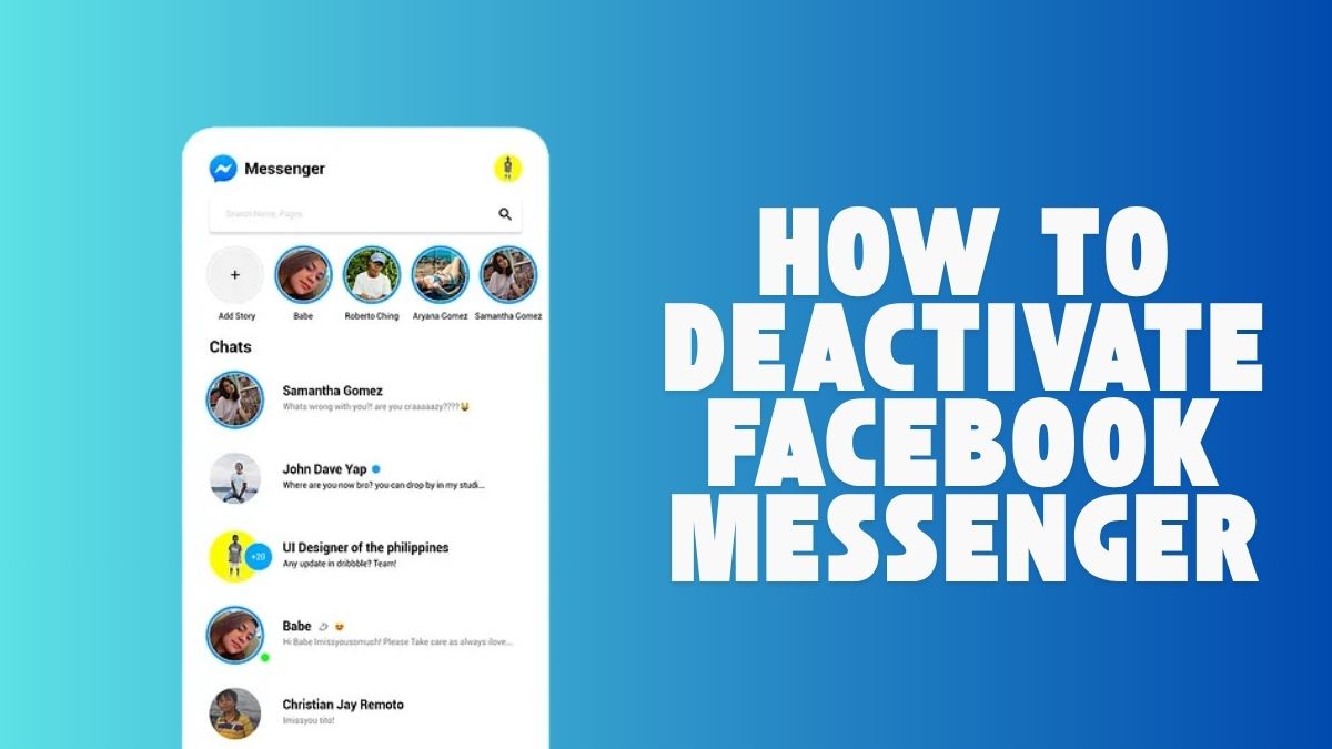How to Deactivate Facebook Messenger: Complete Guide