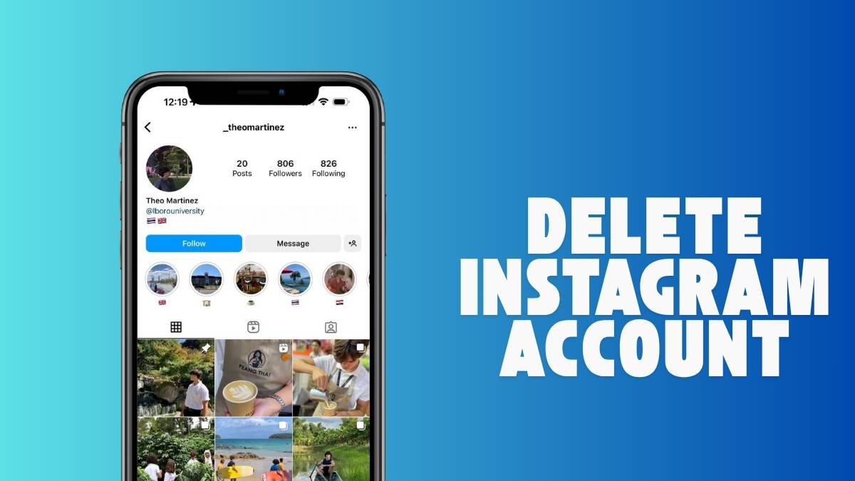 How to delete Instagram account