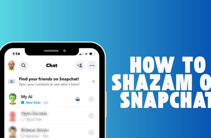 How to shazam on snapchat