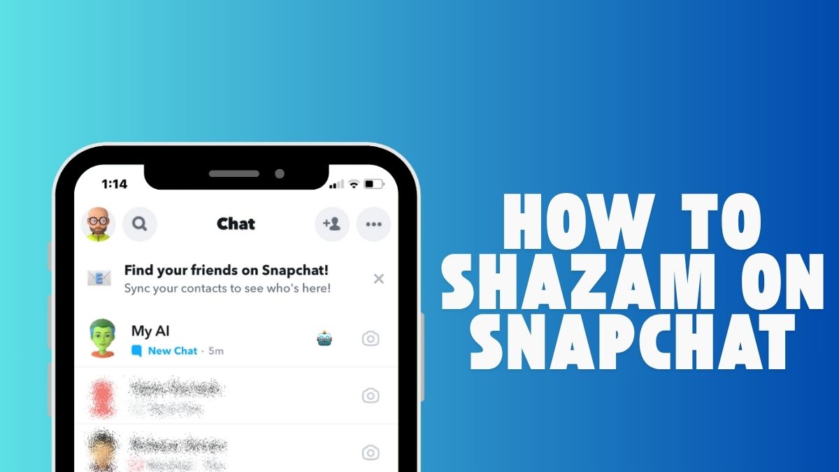 How to shazam on snapchat