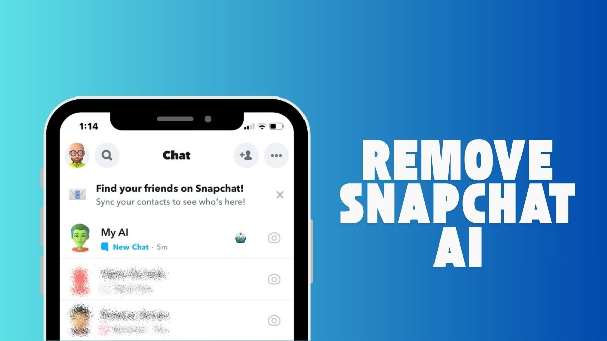 How to remove Snapchat AI